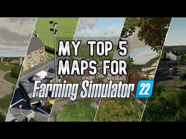 Top 5 Maps For Farming Simulator 22 On Console