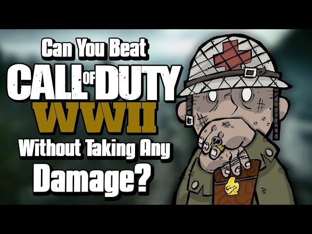 Can You Beat Call of Duty: WW2 Without Taking Any Damage?