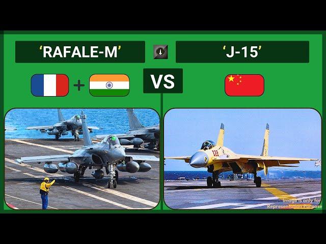 Comparative Analysis: India’s Upcoming Rafale M vs China’s J-15 Naval Fighter Jet