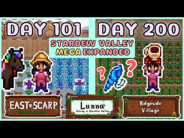 I played 200 days of Stardew Valley MEGA Expanded - FULL 2ND YEAR #ad