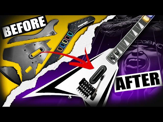 Old Guitar Hero Controller Gets A COMPLETELY NEW Look