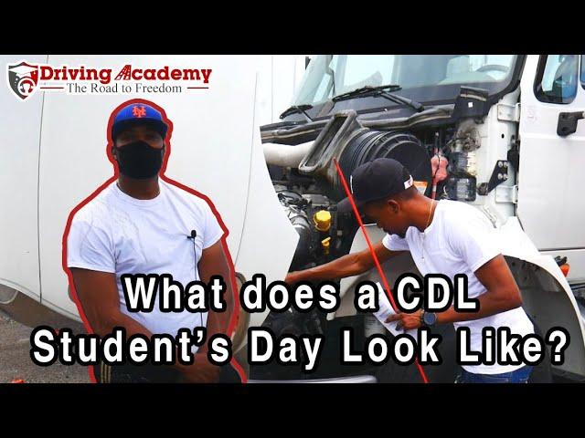 A Day in the Life of a CDL Student - Driving Academy