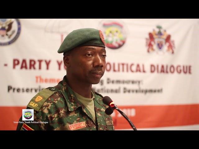 Major Lamin Sanyang | Gambia Armed Forces PRO | Idealist Media Pictures