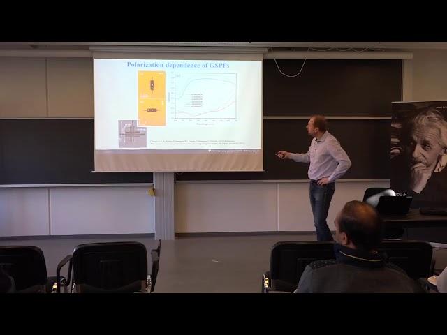 Optical sensor possibilities in simple gold structure - Jonas Beerman