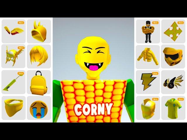 12 SUPER FREE YELLOW ROBLOX ITEMS TO GET NOW!