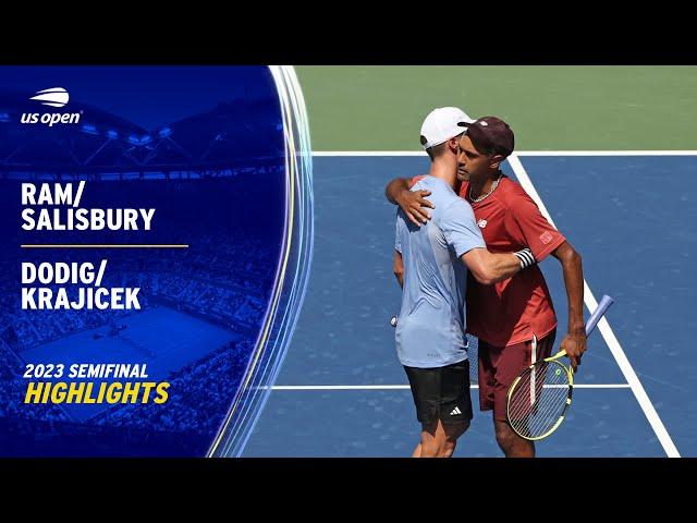 Rajeev Ram Joe Salisbury vs. Ivan Dodig Austin Krajicek Highlights | 2023 US Open Semifinal