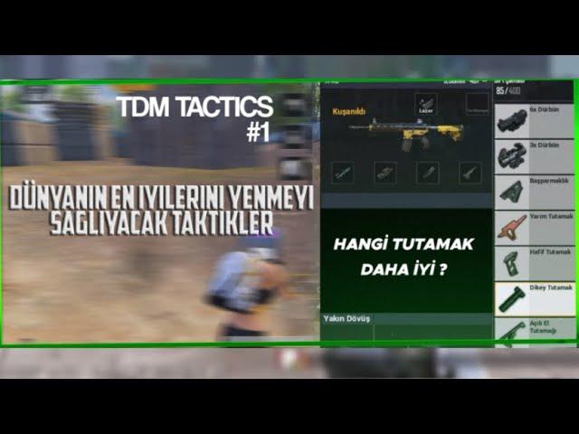 DÜNYANIN EN İYİLERİNİ YENMENİZİ SAĞLAYACAK TAKTİKLER - TDM TAKTİKLERİ - Pubg Mobile