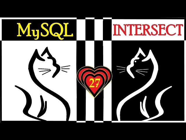 MySQL INTERSECT та TABLE