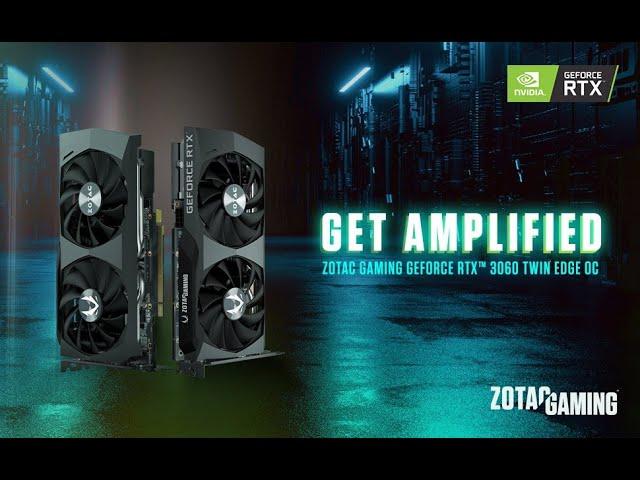 UNBOXING ZOTAC GAMING GEFORCE RTX 3060 TWIN EDGE OC