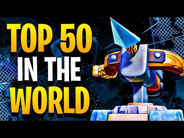 I am *TOP 50* in Clash Royale with Xbow!