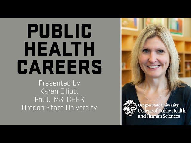 Public Health Careers: The World Needs You