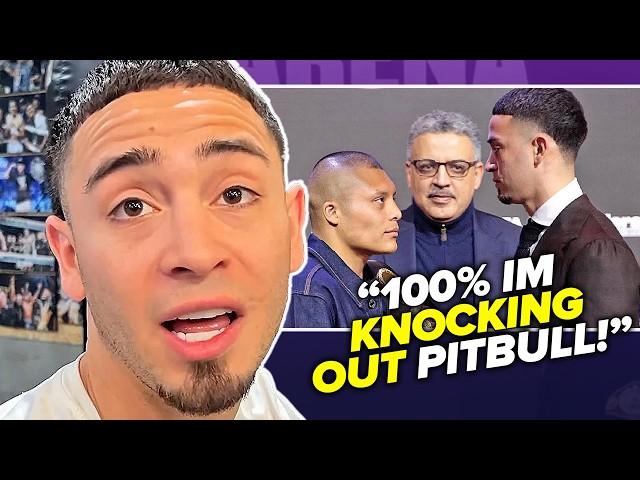 Rayo Valenzuela - I'm 100% KNOCKING OUT Pitbull Cruz!