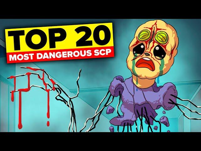 Top 20 Most Dangerous SCP Monsters in Containment (Compilation)