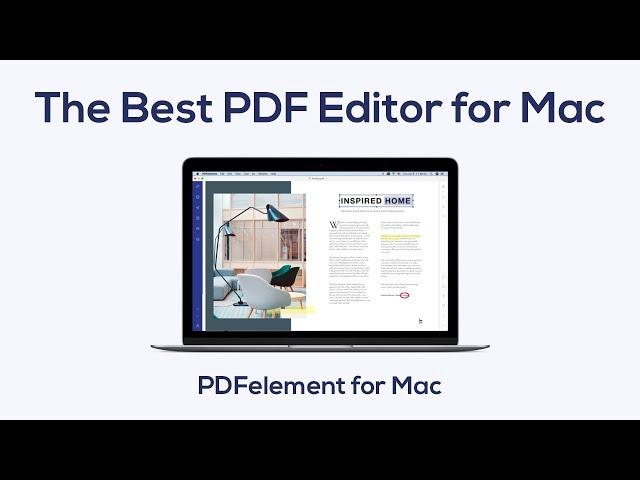 The Best PDF Editor for Mac: PDFelement 7 [Sponsored]