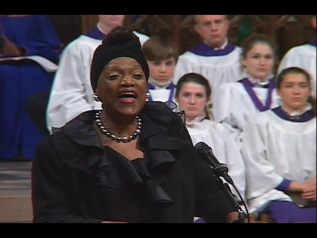 Jessye Norman sings "Amazing Grace" at Nelson Mendela's Memorial Service