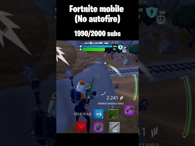 FORTNITE MOBILE GAMEPLAY CHAPTER 5 MI 11X PRO | ADAMAS | FORTNITE MOBILE ANDROID GAMEPLAY 2024