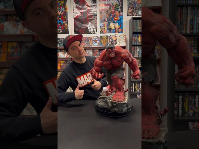 Unboxing Red Hulk Premium Format #iosonounvirtuale #marvel #hulk #redhulk #unboxing #sideshow #short