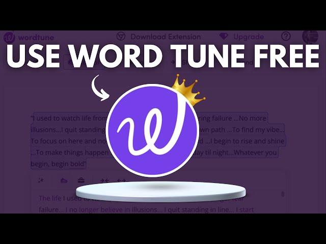 Wordtune get free lifetime lifetime: how to get wordtune for free lifetime