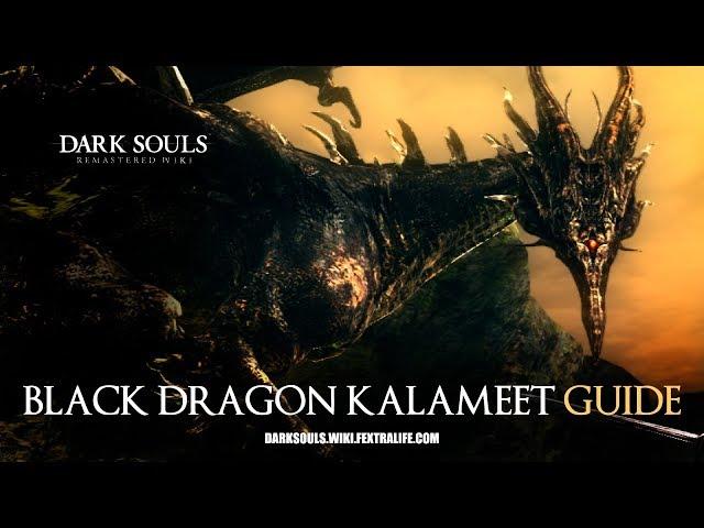 Black Dragon Kalameet Boss Guide - Dark Souls Remastered