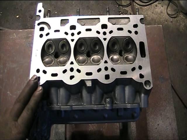 engine rebuild cylinder head rebuilt part 4