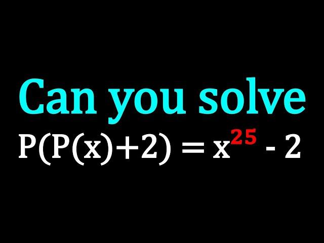 A Quinvigintic Polynomial Equation