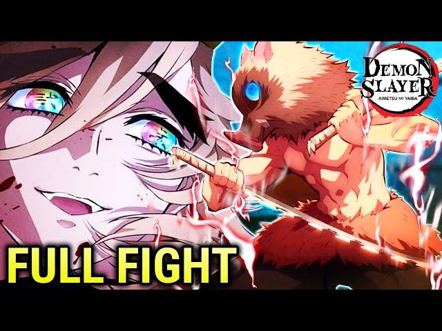 Inosuke, Kanao, & Shinobu vs Doma! FULL CINEMATIC FIGHT (Demon Slayer)