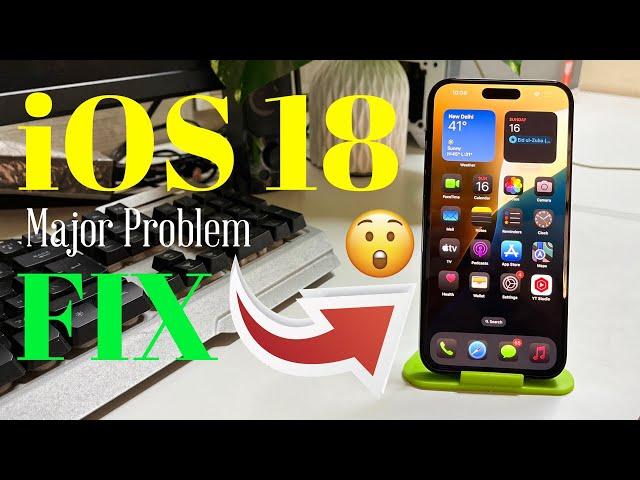 iOS 18 Lag Fix | iOS 18 Problem Battery draining, Overheating,Crash problem ! Should You Update 18