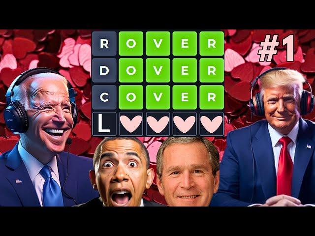 US Presidents Play WORDLE - VALENTINES DAY EDITION