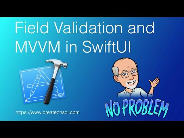 Field Validation and MVVM in SwiftUI