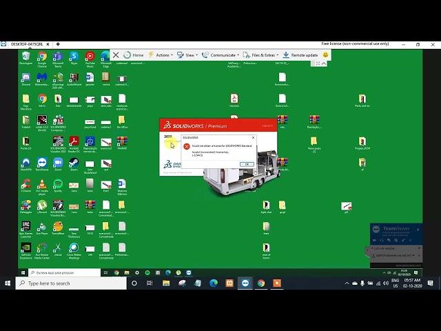 could not obtain a license for solid works standard  8 544 0 All Type Error Solved 2020