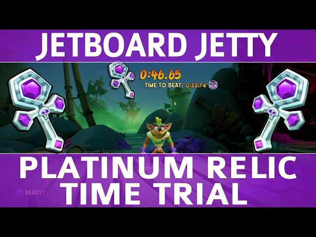 Crash Bandicoot 4 - Jetboard Jetty - Platinum Time Trial Relic (0:46.65)