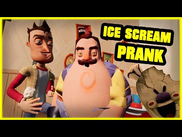 ICE SCREAM Prank - Hello Neighbor Mod