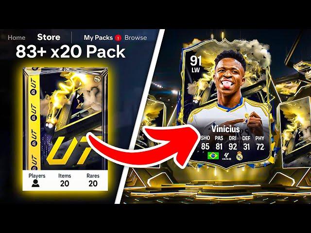 83+ x20 PACKS & ICON PACKS!  FC 24 Ultimate Team