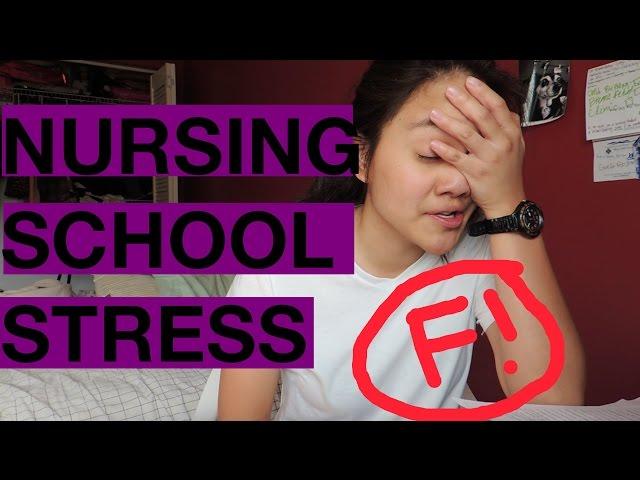 I STUDIED SO HARD IN NURSING SCHOOL! | NURSING SCHOOL STRESS.