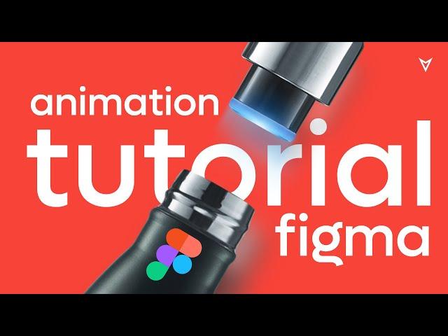 Figma Smart Animate Tutorial - Parallax effect with Gif animation on Website