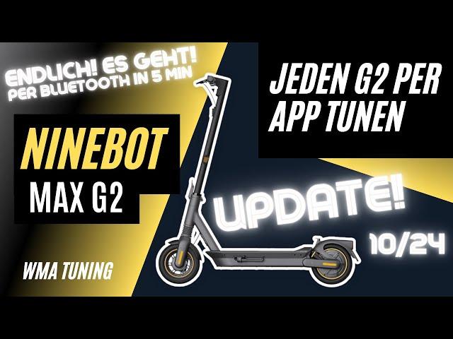 UPDATE! Jeden Ninebot G2 per App tunen!