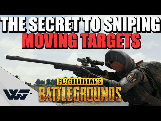 GUIDE: The SECRET to sniping MOVING TARGETS (Kar98k + M24) - PUBG