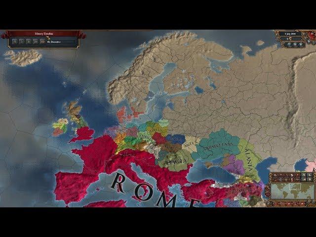 Europa Universalis 4 AI Timelapse - Extended Timeline Mod 58-2018