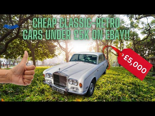 Top Classic & Retro Cars for Sale Under £5000 | Must-See!