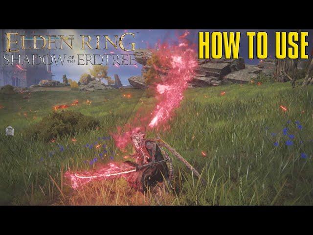 Elden Ring DLC How To Use Dragon Hunter's Great Katana Ultimate Guide!