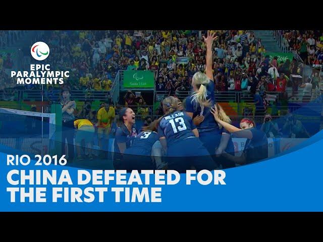 Rio 2016:  USA Women's Sitting Volleyball Team's Historic Wins at #Rio2016