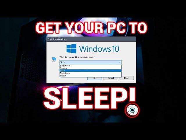 PC Won't sleep - PC won't stay in sleep mode 