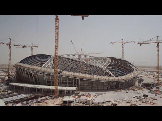 Zaha Hadid Architects' Qatar stadium timelapse