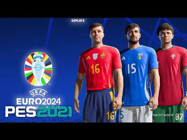 PES 2021 | MENU-GRAPHIC-EURO 2024 | 7/24/24 | PC