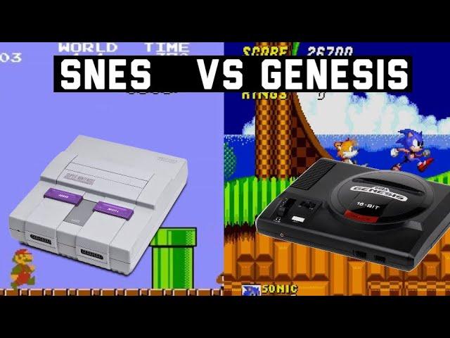 Sega Genesis VS SNES in 2021!