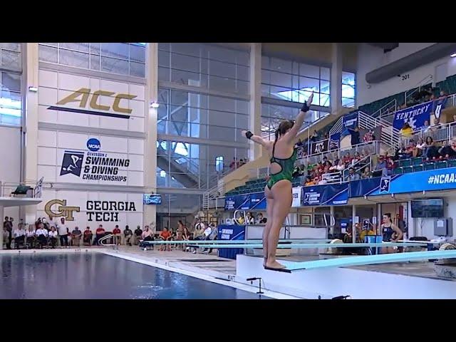 CLOSE UP: 2022 Women's College Diving 1M Springboard Final