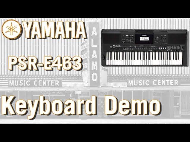 What Is The Best Portable Keyboard? - Yamaha PSR E463 Demo