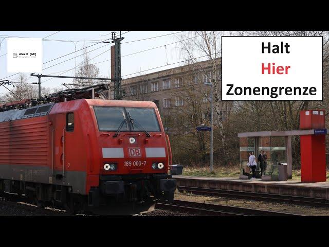 Halt! Hier Zonengrenze  | Bahnhof Marienborn  |  Alex E