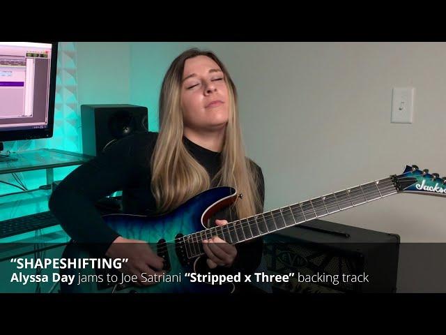 Alyssa Day jams to Joe Satriani's "Shapeshifting"