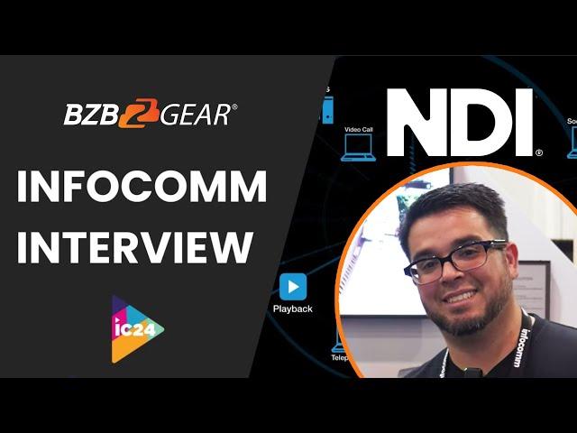 What NDI 6 is Bringing BZBGEAR Users | InfoComm 2024